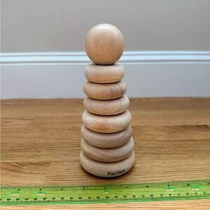 PlanToys Stacking Ring Natural 5723